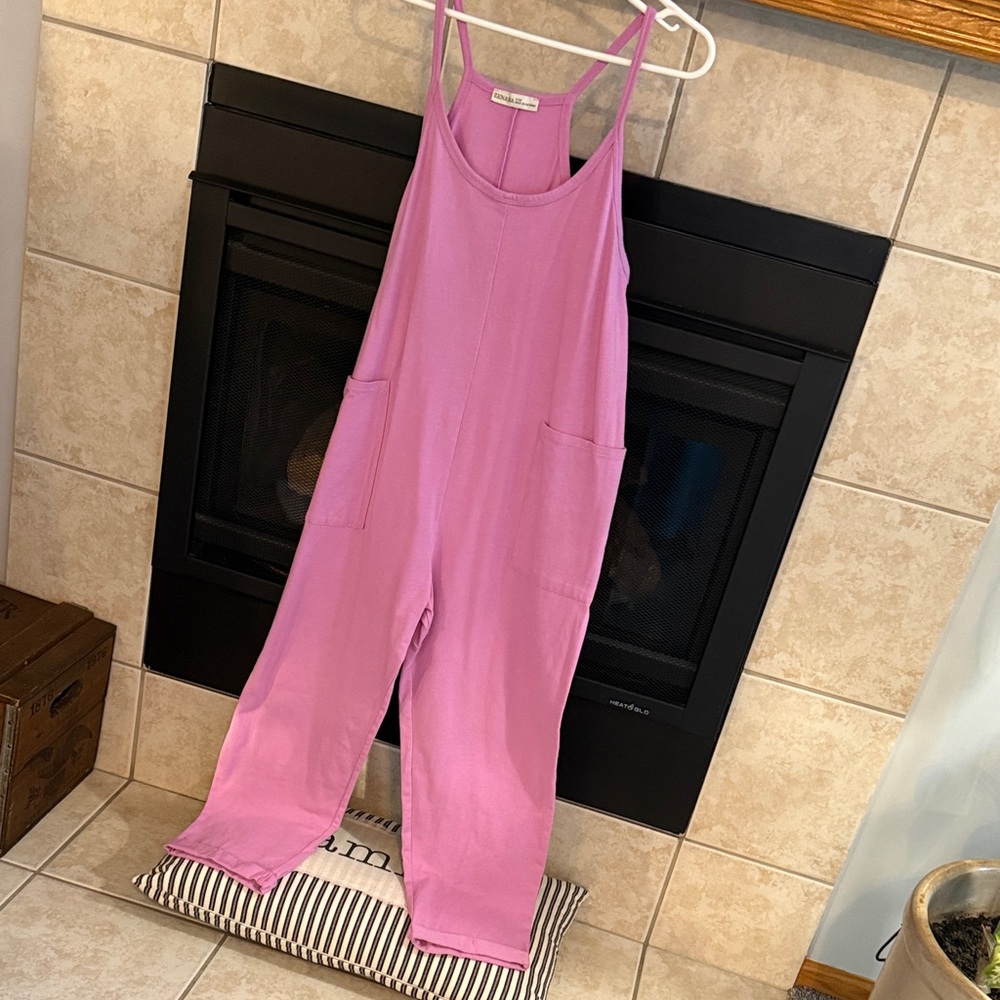 Zenana Outfitters Lavender Jumpsuit
